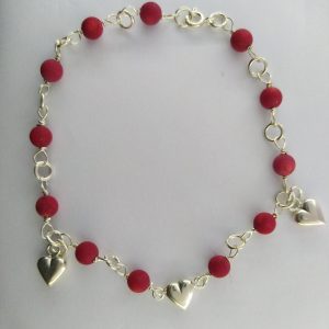 Encanto Coral Plata 925