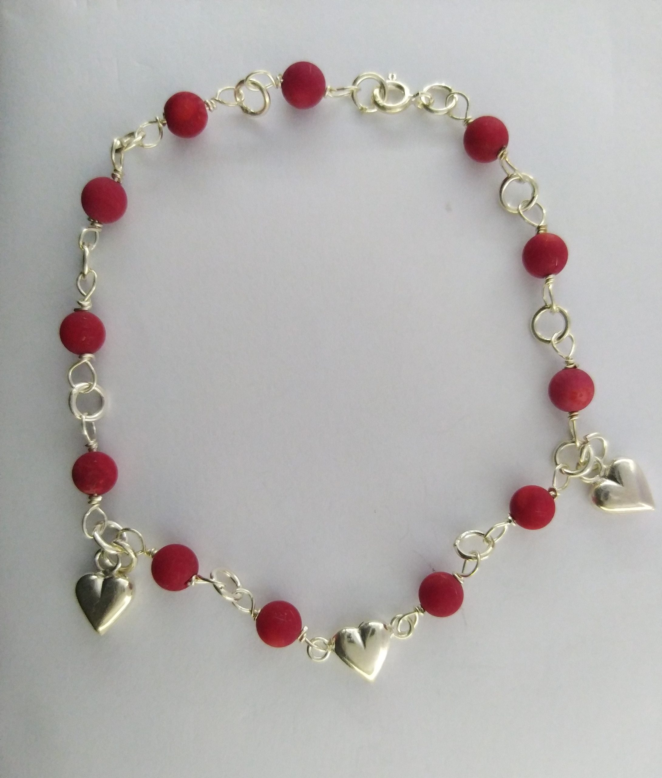 Encanto Coral Plata 925