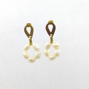Pendientes perlas