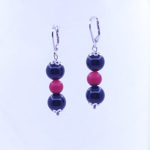 Pendientes Onix y Coral